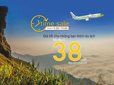 Săn vé cùng chương trình Time sale promotion của Nok Air